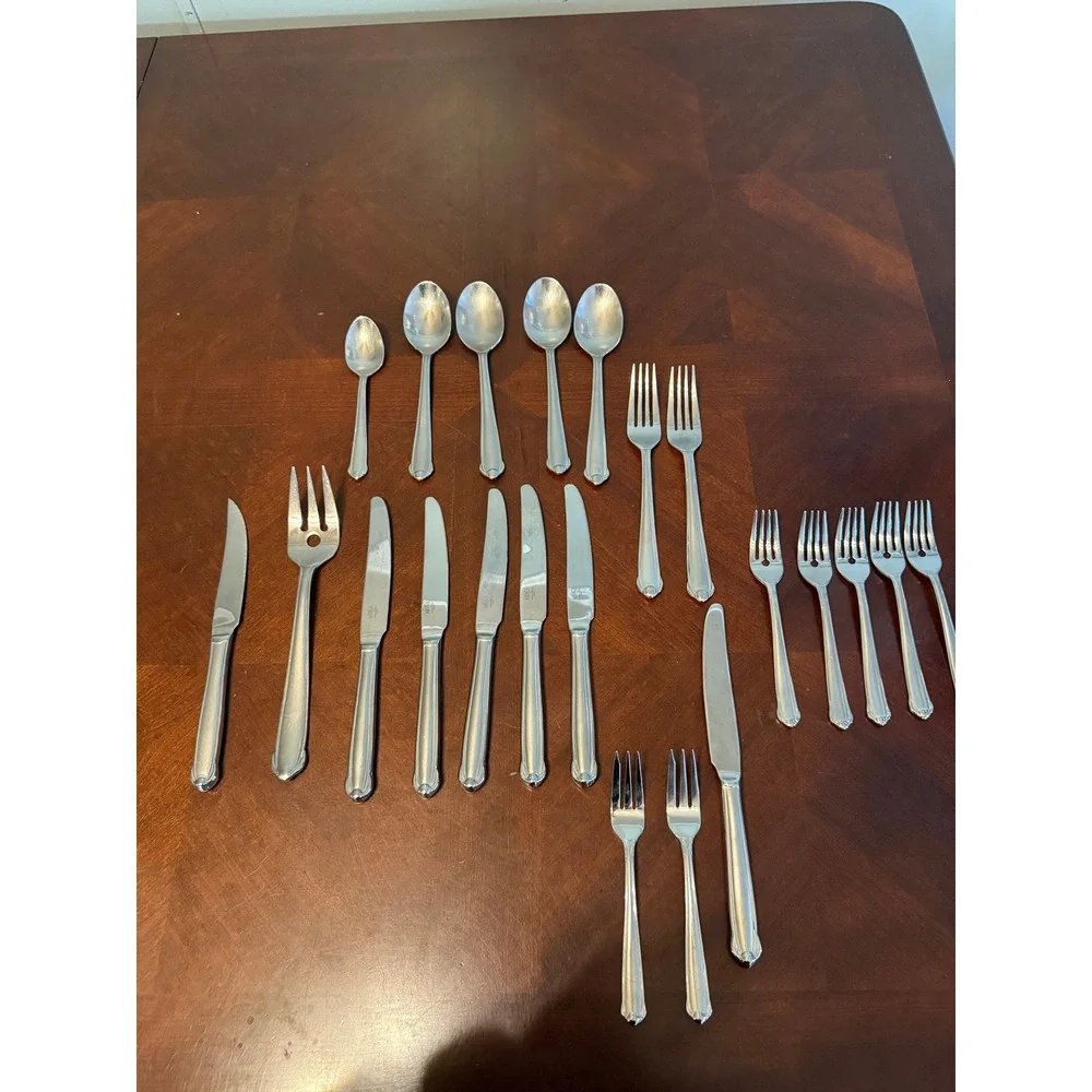 Mikasa Gerald Patrick 18-8 Stainless Steel Flatware Set